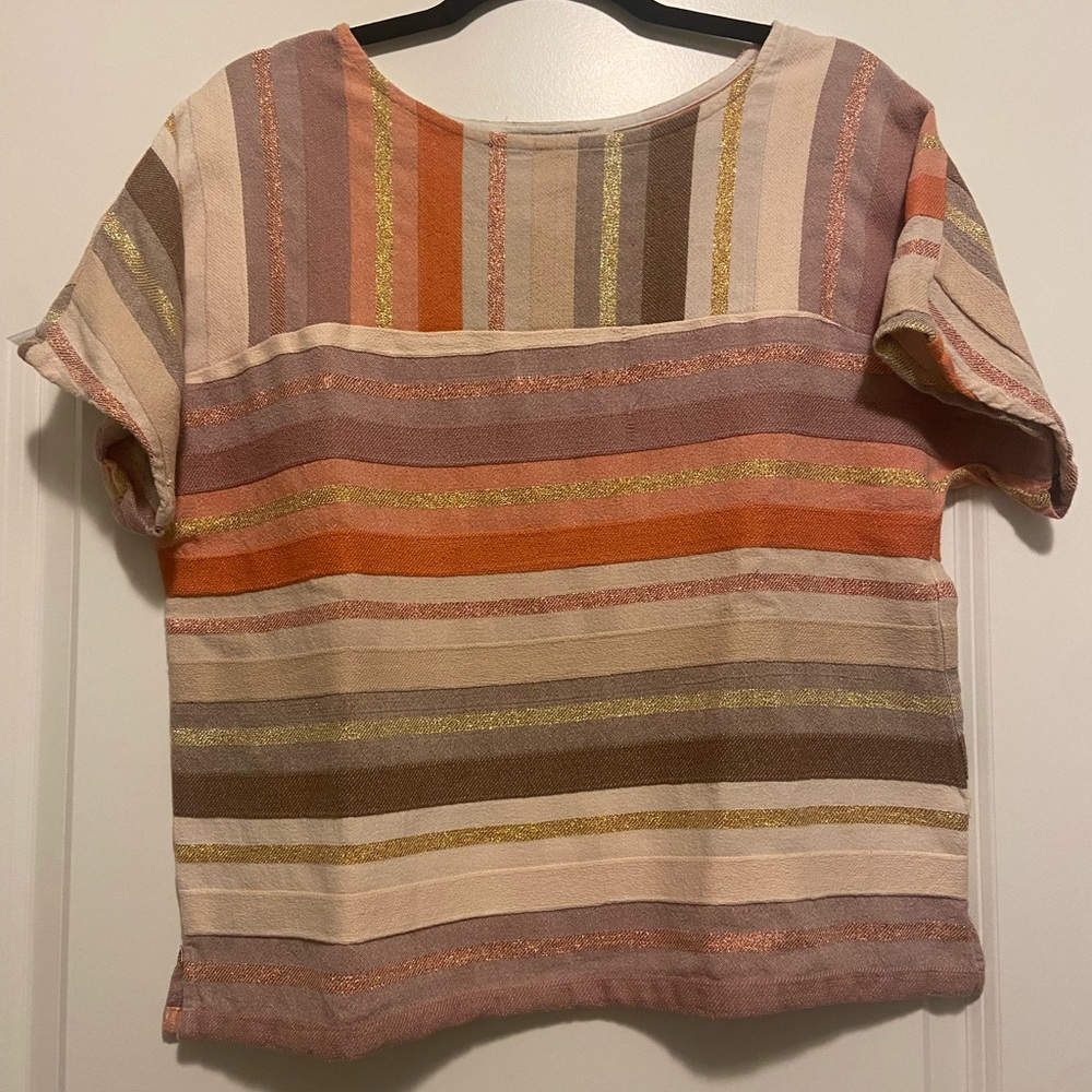 Ace & jig short sleeve top size medium